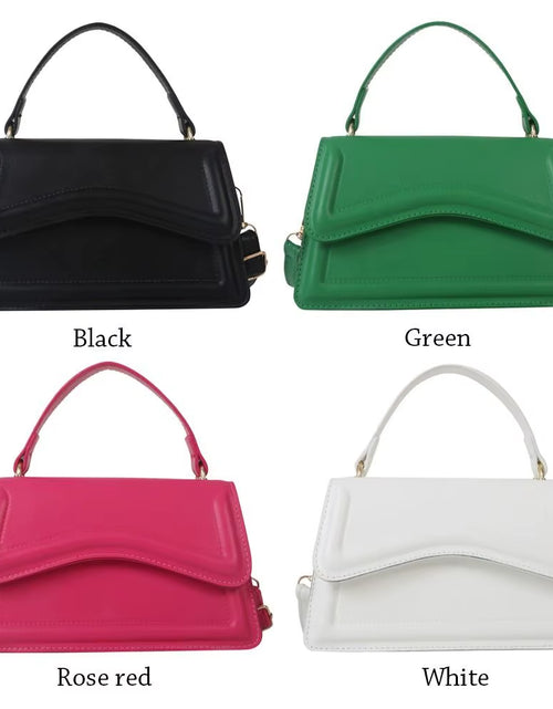 Load image into Gallery viewer, New Fashion Sling Shoulder Bag Trend PU Leather Messenger Handbags Solid Color Leisure Stylish Crossbody Bags for Women Girls
