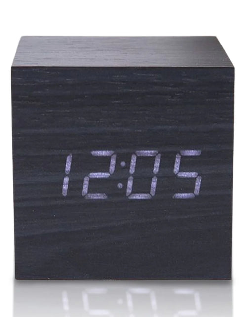 Load image into Gallery viewer, Wooden Minimalist Table Clock
