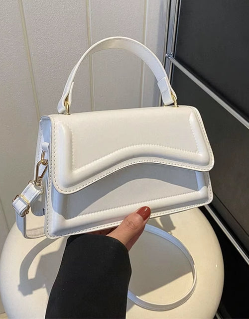 Load image into Gallery viewer, New Fashion Sling Shoulder Bag Trend PU Leather Messenger Handbags Solid Color Leisure Stylish Crossbody Bags for Women Girls
