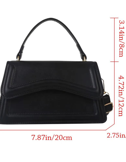 Load image into Gallery viewer, New Fashion Sling Shoulder Bag Trend PU Leather Messenger Handbags Solid Color Leisure Stylish Crossbody Bags for Women Girls
