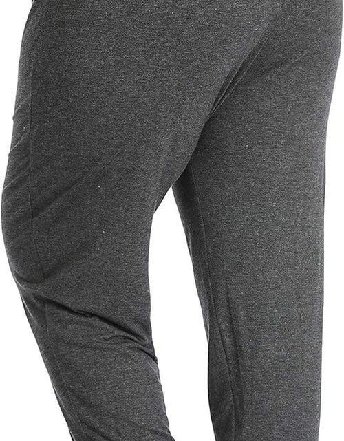 Load image into Gallery viewer, Women&#39;S plus Size Casual Lounge Yoga Pants Comfy Relaxed Joggers Pants Drawstring with Pockets
